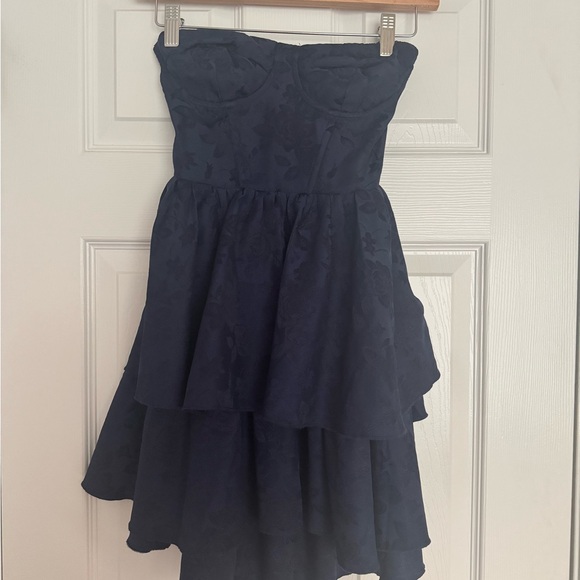 light green dresses Layers Short Sleeves Party Dress, Light Green Floral Prom Lace & Beads asymmetric group-152 size:42